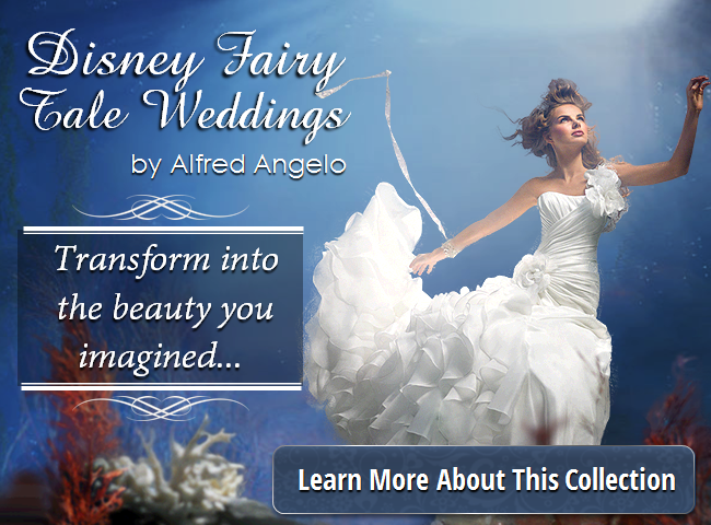 Alfred Angelo Disney Spring 2013 Arrival