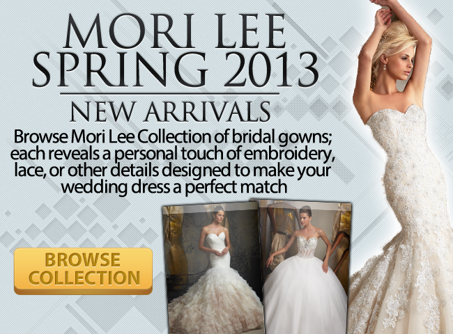 Mori Lee Spring 2013 Arrival