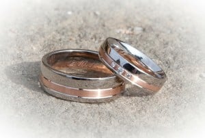 metal inlay ring