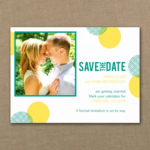spotted save-the-date