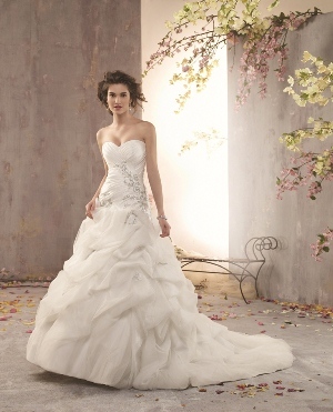 Wedding Dress - ALFRED ANGELO BRIDAL SPRING 2013 Collection - 2373 - Taffeta, Organza, Net | AlfredAngelo Bridal Gown