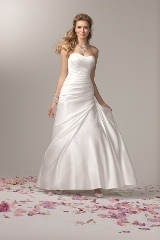 Bridal Dress: ALFRED ANGELO BRIDAL SPRING 2013 Collection - 2384 - Satin 