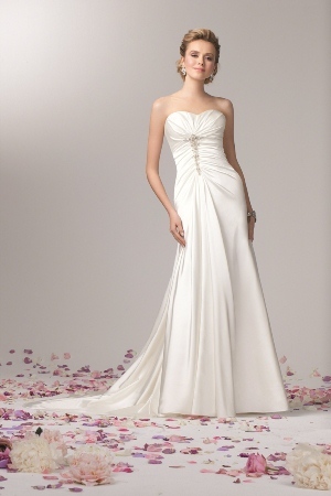 Wedding Dress - ALFRED ANGELO BRIDAL SPRING 2013 Collection - 2386 - Charmeuse | AlfredAngelo Bridal Gown