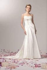 Bridal Dress: ALFRED ANGELO BRIDAL SPRING 2013 Collection - 2386 - Charmeuse 