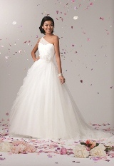 Bridal Dress: ALFRED ANGELO BRIDAL SPRING 2013 Collection - 2388 - Net 