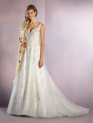 Wedding Dress - DISNEY ALFRED ANGELO COLLECTION - 255 RAPUNZEL | AlfredAngeloDisney Bridal Gown
