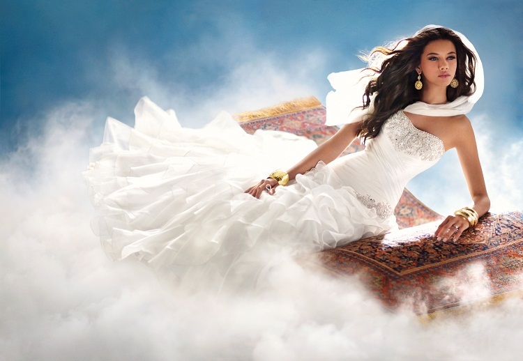 Princess Jasmine wedding dress