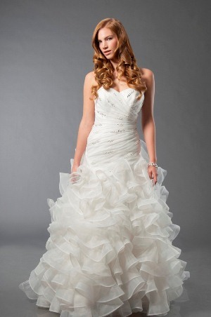 Wedding Dress - Alfred Sung BRIDAL FALL 2012 - 6897 | AlfredSung Bridal Gown