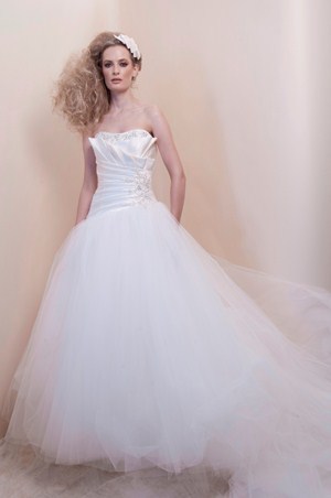 Wedding Dress - Alfred Sung SPRING 2013 BRIDAL - 6913 - Satin/Tulle | AlfredSung Bridal Gown
