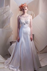 Bridal Dress: Alfred Sung SPRING 2013 BRIDAL - 6918 - Satin 