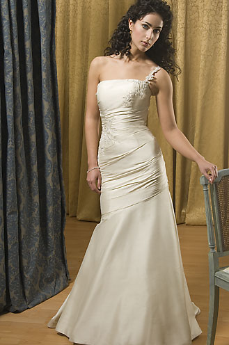 bridal gown