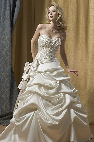 bridal gown