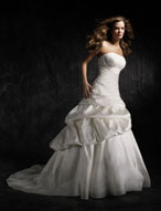 Bridal Dress: AngelinaFaccenda - 1042 - Silk Shantung
