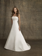 Bridal Dress: AngelinaFaccenda - 1055 - Silk Satin