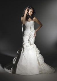 bridal gown