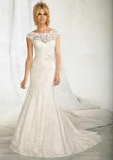 Bridal Dress: Angelina Faccenda SPRING 2013 Collection: 1257 - Venice Lace 