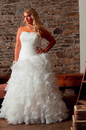 Wedding Dress - CALLISTA Collection: 4162 - For Brides With Curves | PlusSize Bridal Gown