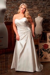 Bridal Dress: CALLISTA FALL 2012 Collection: 4168 - For Brides With Curves 