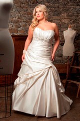 Bridal Dress: CALLISTA FALL 2012 Collection: 4172 - For Brides With Curves 