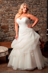 Bridal Dress: CALLISTA FALL 2012 Collection: 4176 - For Brides With Curves 