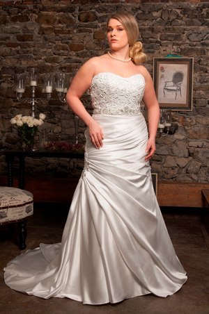Wedding Dress - CALLISTA FALL 2013 BRIDAL Collection: 4206 - For Brides With Curves | PlusSize Bridal Gown