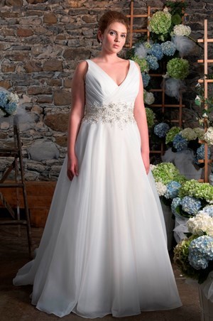 Wedding Dress - CALLISTA FALL 2013 BRIDAL Collection: 4208 - For Brides With Curves | PlusSize Bridal Gown