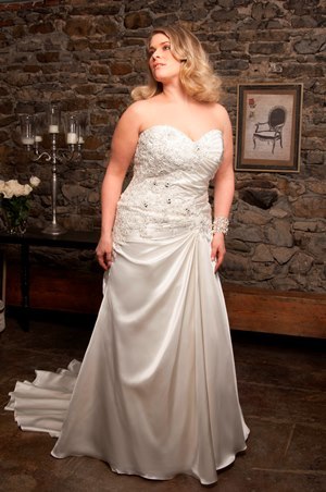 Wedding Dress - CALLISTA FALL 2013 BRIDAL Collection: 4209 - For Brides With Curves | PlusSize Bridal Gown