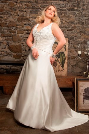 Wedding Dress - CALLISTA FALL 2013 BRIDAL Collection: 4215 - For Brides With Curves | PlusSize Bridal Gown