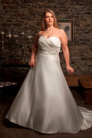 Wedding Dress - CALLISTA FALL 2013 BRIDAL Collection: 4216 - For Brides With Curves | PlusSize Bridal Gown