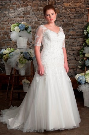 Wedding Dress - CALLISTA SPRING 2014 BRIDAL Collection: 4221 - For Brides With Curves | PlusSize Bridal Gown