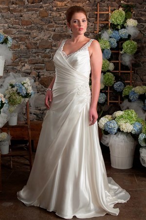 Wedding Dress - CALLISTA SPRING 2014 BRIDAL Collection: 4222 - For Brides With Curves | PlusSize Bridal Gown