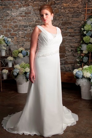 Wedding Dress - CALLISTA SPRING 2014 BRIDAL Collection: 4223 - For Brides With Curves | PlusSize Bridal Gown