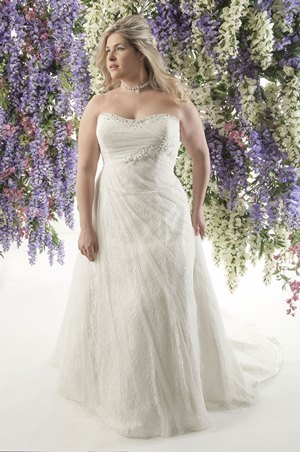 Wedding Dress - CALLISTA FALL 2014 BRIDAL Collection: 4233 - Jaipur - For Brides With Curves | PlusSize Bridal Gown