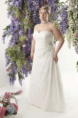 Wedding Dress - CALLISTA FALL 2014 BRIDAL Collection: 4242 - Tuscany - For Brides With Curves | PlusSize Bridal Gown