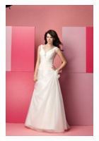 Bridal Dress: Cassidy Sarah - Style C714  Fabric: Pebble Organza Colour: White and Ivory Sizes:  4-30  