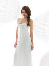 Bridal Dress: Cassidy Sarah - Style D162  Fabric: Chiffon  Colour: White,Ivory Sizes: 4-30  