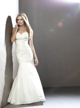 Bridal Dress: Cassidy Sarah - Style D303  Fabric: TaffetaColour: Ivory and WhiteSizes: 4-30 