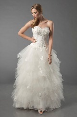 Bridal Dress: Elegance Style 8705 - Satin/Organza 