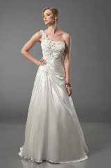 Bridal Dress: Elegance Style 8713 - Milan Satin 