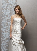 Bridal Dress: Fabulous Formals - Style 5303  Fabric: Satin  Colour: Diamond,White  Sizes: 4-30   