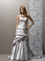 Bridal Dress: Fabulous Formals - Style 5321  Fabric: Satin  Colour: Grey,Ivory,White  Sizes: 4-30   