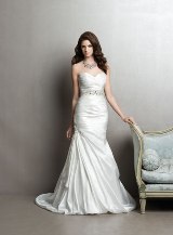 Bridal Dress: Fabulous Formals - Style 5400  Fabric: TAFFETA WITH BEADING Colour: IVORY, WHITE  Sizes: 4-20   