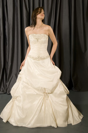 bridal gown