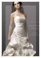 Bridal Dress: Madison - Style 3435  Fabric: SilkColour: Natural 