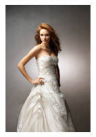 Bridal Dress: Madison - Style 3546  Fabric: Silk Colour: Natural Sizes:  4-30  