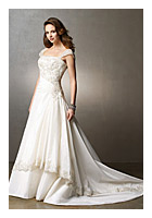 Bridal Dress: Madison - Style 3724  Fabric: Taffeta and Lace Colour: Diamond Silver and White Silver Sizes: 4-30  