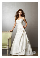 Bridal Dress: Madison - Style 3805  Fabric: Silk  Colour: Natural  Sizes: 4-30  
