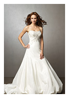 Bridal Dress: Madison - Style 3830  Fabric: Taffeta  Colour: White and Ivory  Sizes: 4-30  