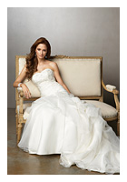 Bridal Dress: Madison - Style 3832  Fabric: Organza  Colour: White and Ivory  Sizes: 4-30  