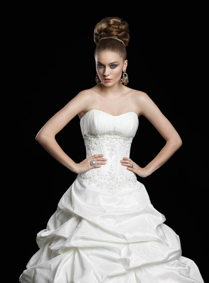 Bridal Dress: Madison - Style 3923  Fabric: TaffetaSizes:  4-30SHAWL INCLUDED 